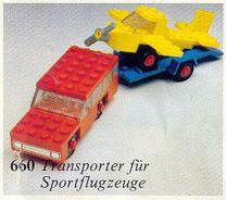 LEGO Set | Car with Plane Transporter LEGO LEGOLAND