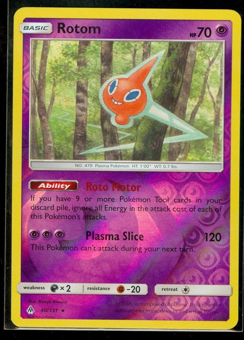 Rotom [Reverse Holo] #40 Pokemon Forbidden Light