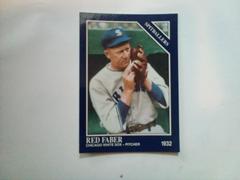 Red faber #26 Baseball Cards 1994 The Sportin News Conlon Collection Prices