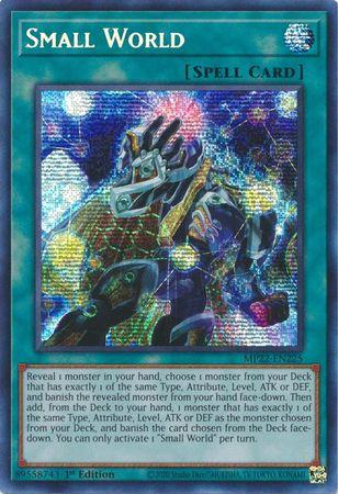 Small World MP22-EN225 YuGiOh 2022 Tin of the Pharaoh's Gods Mega Pack