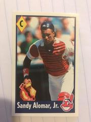 Sandy Alomar Jr #26 Baseball Cards 1995 Fleer Panini Stickers Prices