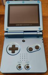 Console - Front Opened | Gameboy Advance SP [Surf Blue] PAL GameBoy Advance