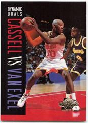 Nick Van Exel / Sam Cassell #195 Basketball Cards 1994 SkyBox Prices