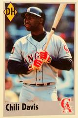 Chili Davis #95 Baseball Cards 1995 Fleer Panini Stickers Prices