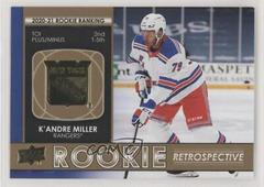 K'Andre Miller [Gold] Hockey Cards 2021 Upper Deck Rookie Retrospective Prices
