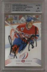 Denis Savard Hockey Cards 2008 Upper Deck Montreal Canadiens Centennial Prices