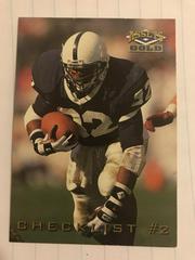 Checklist #2 #50 Football Cards 1995 Classic Assets Gold Prices
