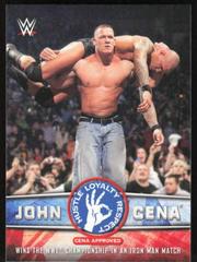 Wins the WWE Championship in an Iron Man Match #19 Wrestling Cards 2017 Topps WWE John Cena Tribute Prices