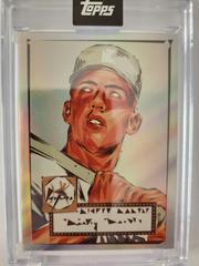 Mickey Mantle [Pearl] #A-1 Baseball Cards 2022 Topps X Naturel 1952 Encased Art Prices