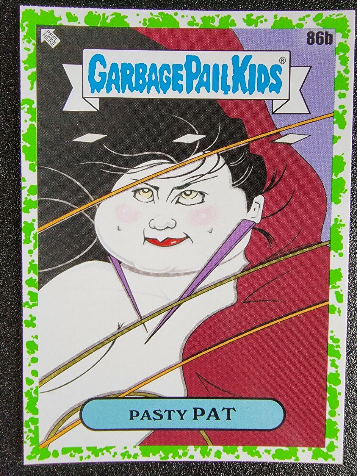 Pasty PAT [Green] #86b Garbage Pail Kids 35th Anniversary