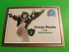 George Blanda #51 Football Cards 2000 Fleer Greats of the Game Prices