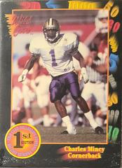 Charles Mincy #74 Football Cards 1991 Wild Card College Draft Picks Prices