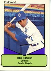 Mike Loggins #611 Baseball Cards 1990 ProCards AAA Prices