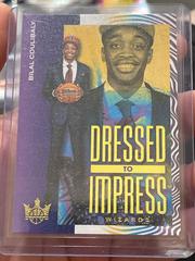 Bilal Coulibaly #10 Basketball Cards 2023 Panini Court Kings Dressed to Impress Prices