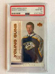 Scott Hartnell #226 Hockey Cards 2000 Upper Deck Prices