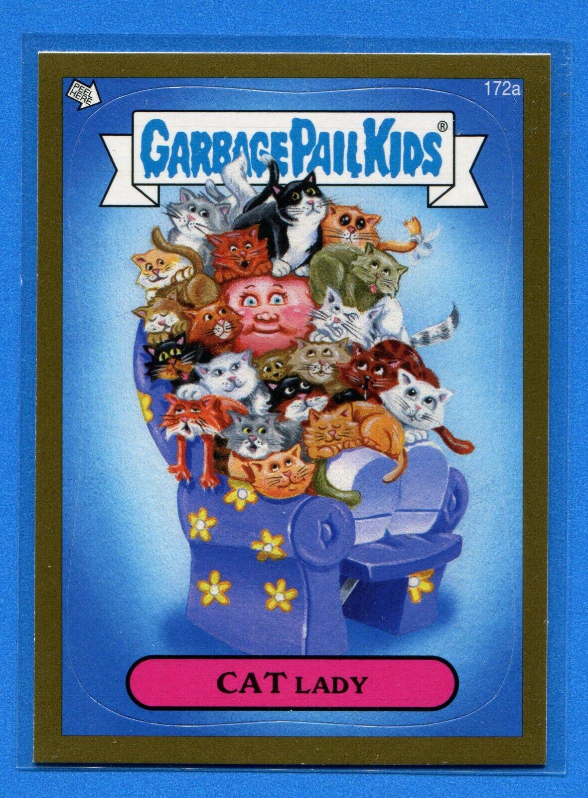 CAT Lady [Gold] #172a 2013 Garbage Pail Kids