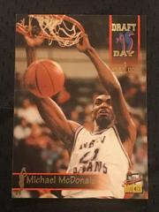 Michael McDonald #33 Basketball Cards 1995 Signature Rookies Draft Day Prices