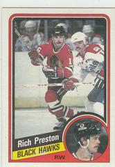 Rich Preston #34 Hockey Cards 1984 Topps Prices