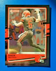 Baker Mayfield [Black Press Proof] Football Cards 2020 Panini Donruss Prices