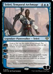 Teferi, Temporal Archmage #125 Magic Commander Masters Prices