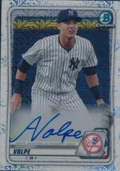 Anthony Volpe Baseball Cards 2020 Bowman Chrome Mega Box Mojo Autographs Prices