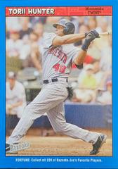 Torii Hunter [Blue Fortune] #28 Baseball Cards 2006 Bazooka Prices