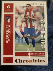Jose Gimenez #4 Soccer Cards 2021 Panini Chronicles La Liga Prices