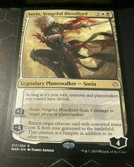 War Of The Spark Sorin Vengeful Bloodlord NM Sorin, Vengeful Bloodlord -  War Of The Spark - Magic: The Gathering MTG Card - Near Mint Condition Sorin  Vengeful Bloodlord War Of The