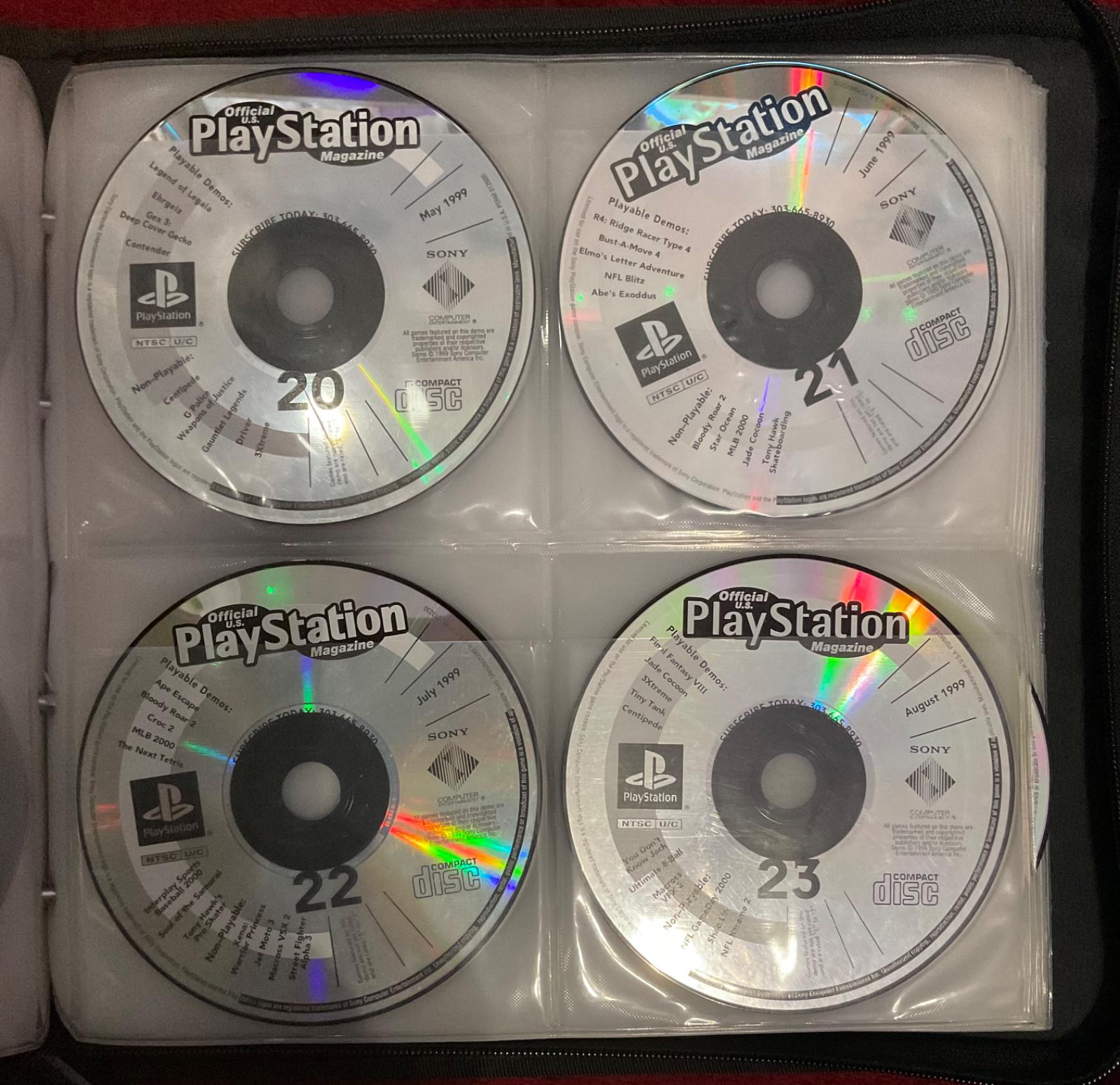 5/10 Official Playstation Magazine Demo Discs
    Discs 20, 21, 22, 23