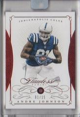 Andre Johnson #62 Football Cards 2015 Panini Flawless Prices