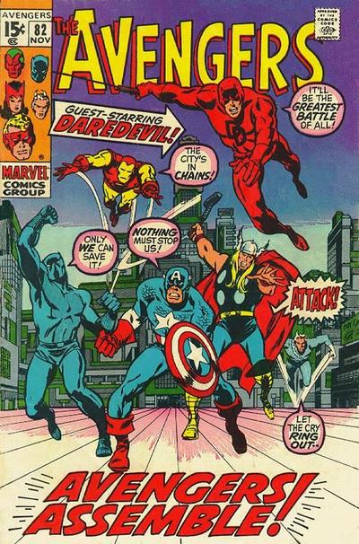 Avengers #82 (1970) Comic Books Avengers