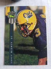 Corey Widmer Football Cards 1992 Classic 4 Sport Prices
