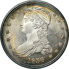 1836 [REEDED] Coins Capped Bust Half Dollar Prices