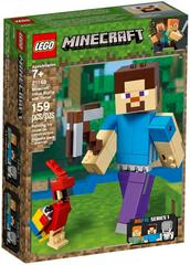 Minecraft Steve BigFig with Parrot #21148 LEGO Minecraft Prices