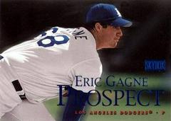 Eric Gagne [Horizontal Front] #222 Baseball Cards 2000 Skybox Prices