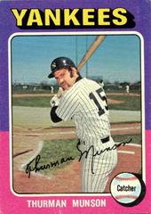 Thurman Munson Baseball Cards 1975 Topps Prices