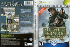 Full Cover | Medal of Honor Frontline [Platinum Hits] Xbox