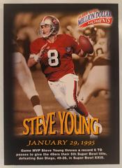 Steve Young Football Cards 1997 Fleer Million Dollar Moments Prices