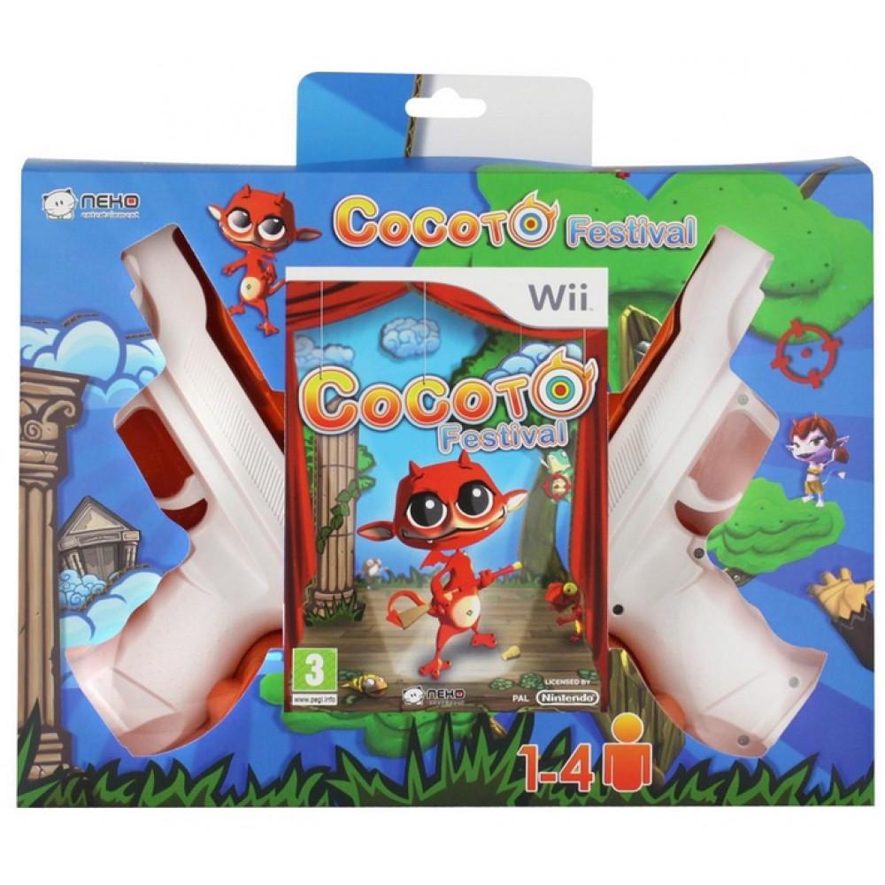 Cocoto Festival [2x Gun Bundle] PAL Wii