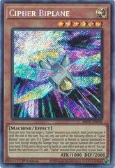Cipher Biplane YuGiOh Brothers of Legend Prices