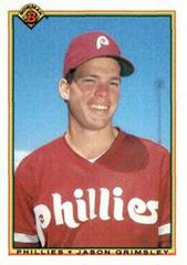 Jason Grimsley #151 Baseball Cards 1990 Bowman Prices