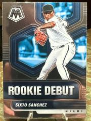 Sixto Sanchez #RD6 Baseball Cards 2021 Panini Mosaic Rookie Debut Prices