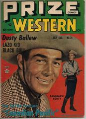 Prize Comics Western #76 (1949) Comic Books Prize Comics Western Prices