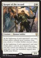 Keeper of the Accord [Foil] Magic Commander Legends Prices
