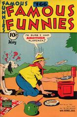 Famous Funnies #166 (1948) Comic Books Famous Funnies Prices