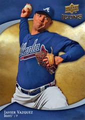 Javier Vazquez #51 Baseball Cards 2009 Upper Deck Icons Prices