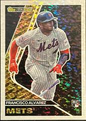 Francisco Alvarez #BG-16 Baseball Cards 2023 Topps Update Black Gold Prices