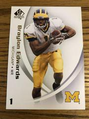Braylon Edwards #12 Football Cards 2010 SP Authentic Prices