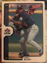 Homer Bush #37 Baseball Cards 2002 Upper Deck Victory Prices