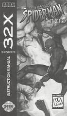 Spiderman Web Of Fire - Manual | Spiderman Web of Fire Sega 32X